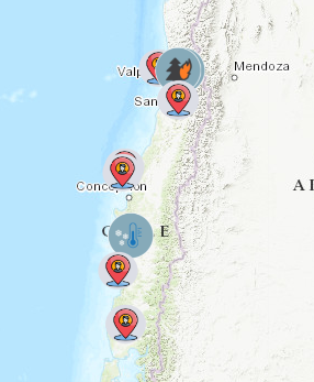 Reportes ciudadanos del Tiempo en meteochile