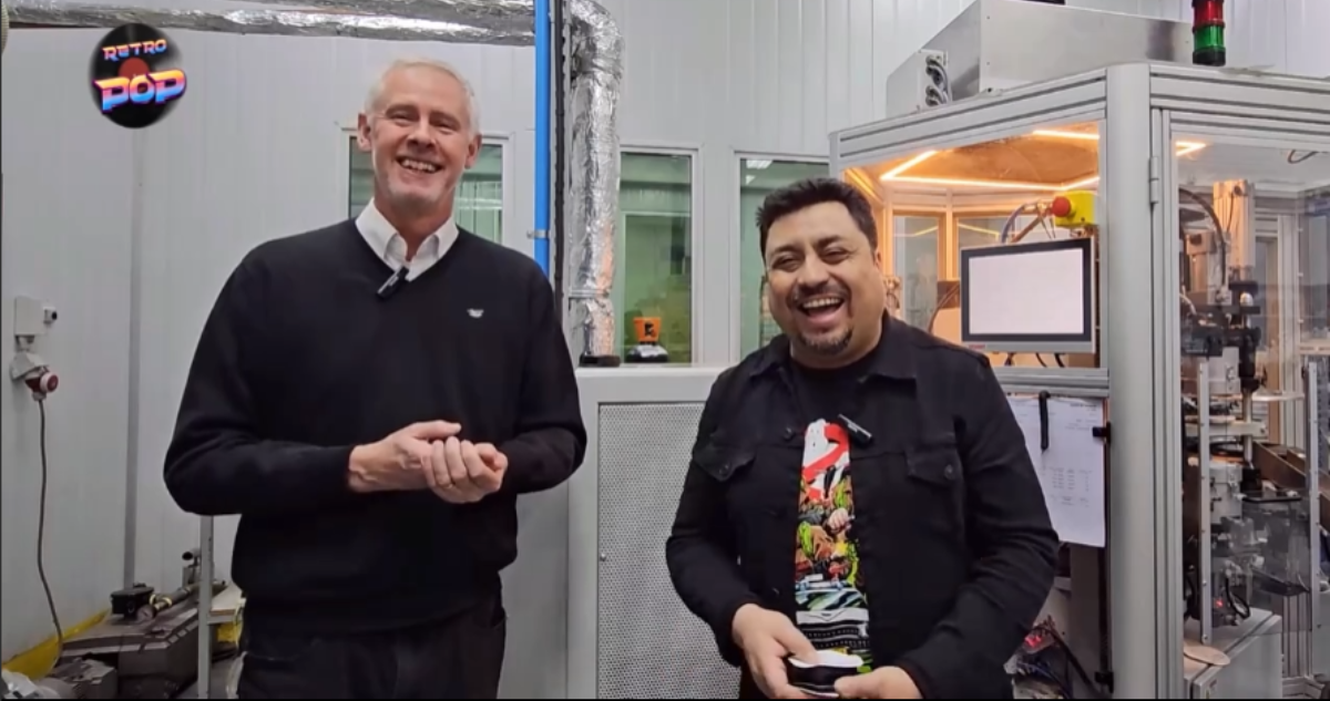 RetroPop: Fábrica Laser Disc