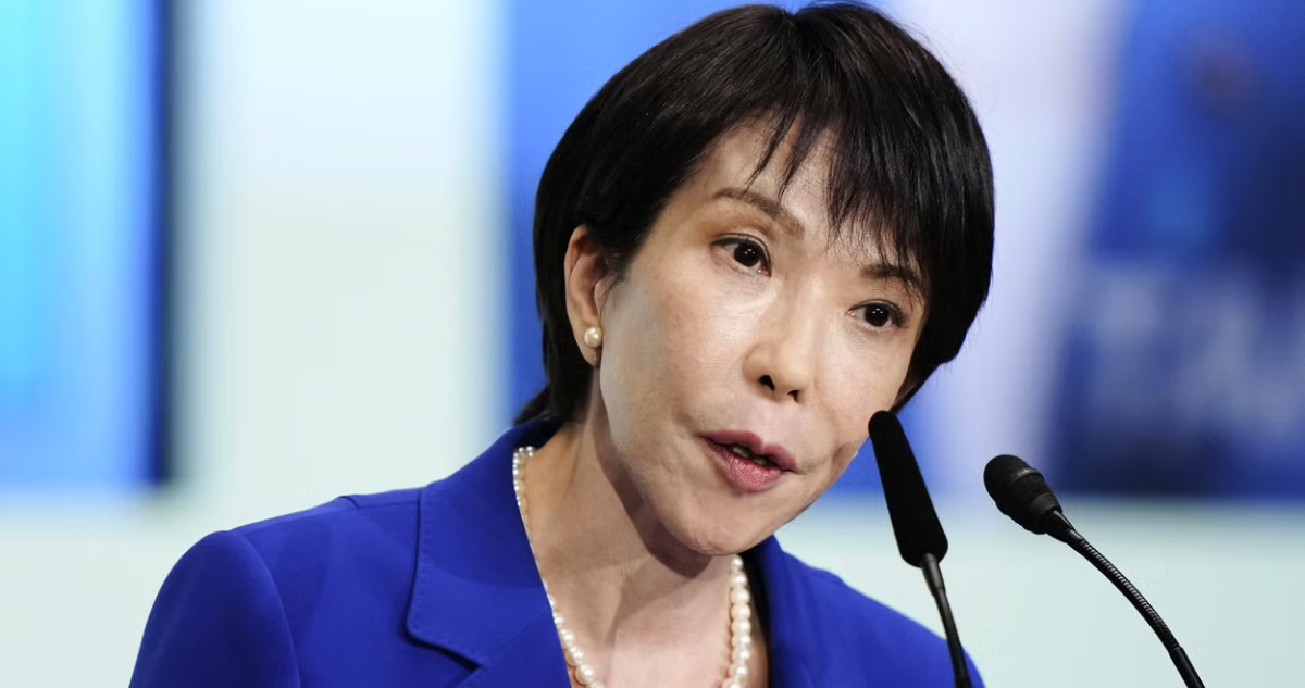 Sanae Takaichi, primera ministra de Japón