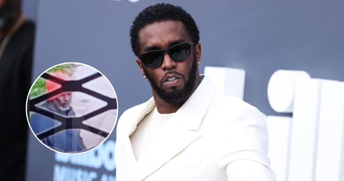 Envejecido, con barba y haciendo amigos: las primeras imágenes de Sean “Diddy” Combs tras las rejas