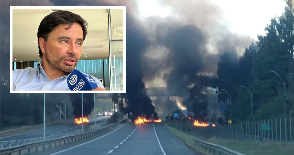 Senador electo Carter desdramatizó lienzo vulgar en su contra en medio de barricadas en La Araucanía