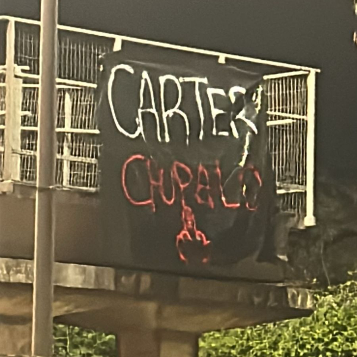 Senador electo Carter desdramatizó lienzo vulgar en su contra en medio de barricadas en La Araucanía