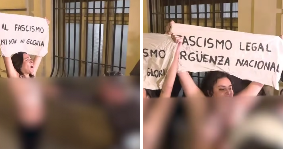 “Señor, que no toque”: activistas feministas sufren agresión sexual mientras protestaban en España