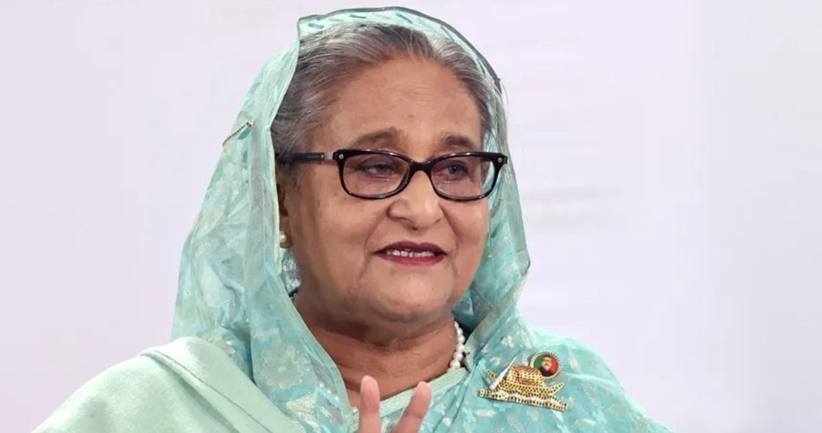 Imagen de archivo de la exprimera ministra de Bangladesh, Sheikh Hasina