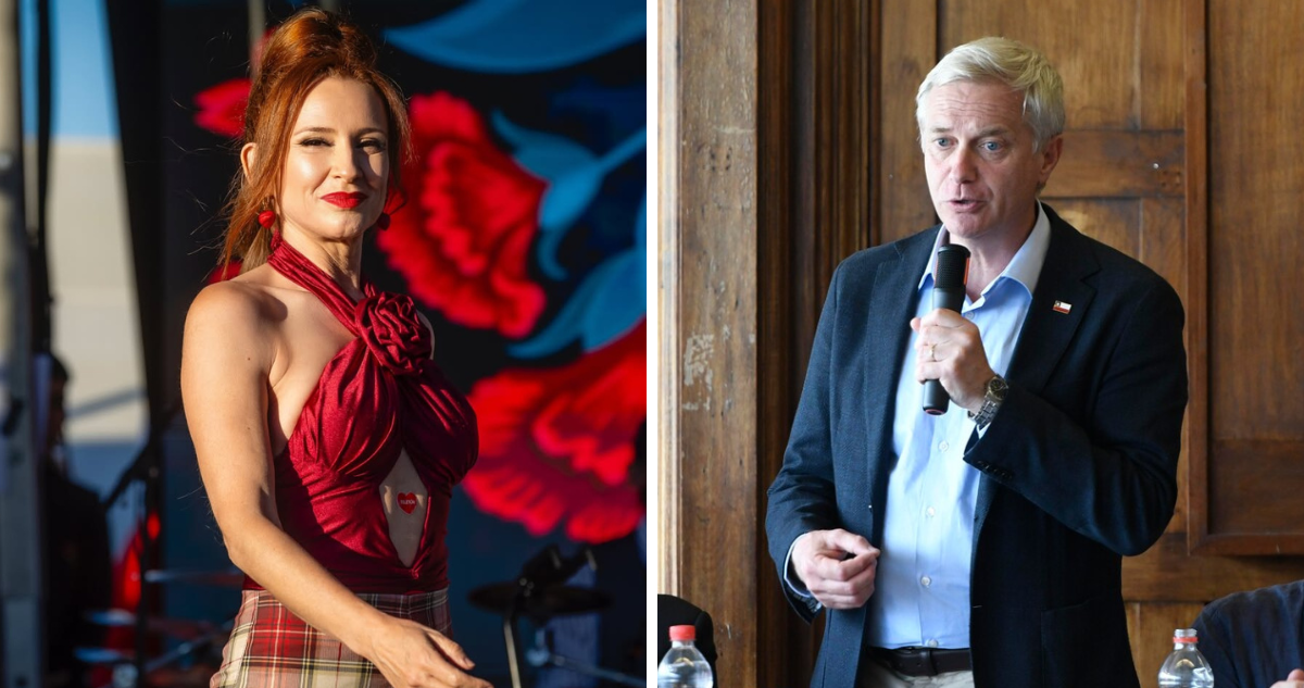 Sigrid Alegría y José Antonio Kast