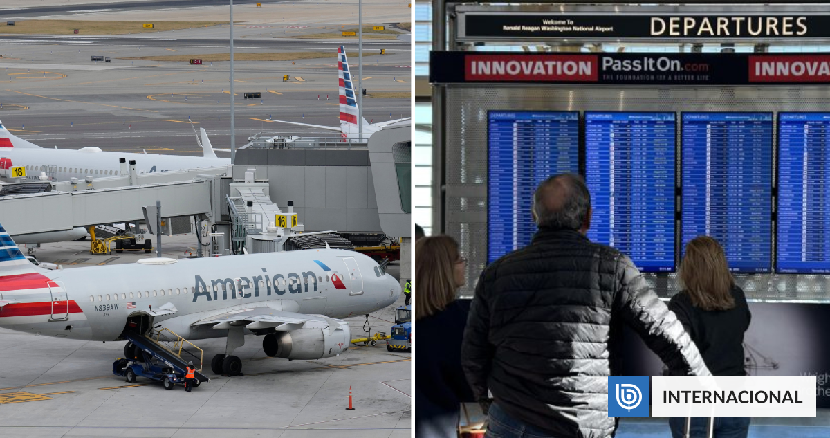 EEUU inicia cancelación parcial de vuelos por cierre de gobierno: 4.000 aviones quedarían en tierra