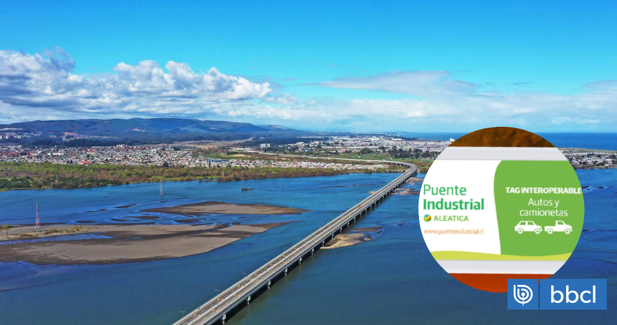 Este mes iniciaría el cobro de peaje sobre el Puente Industrial: ¿Cómo obtener un TAG gratis?