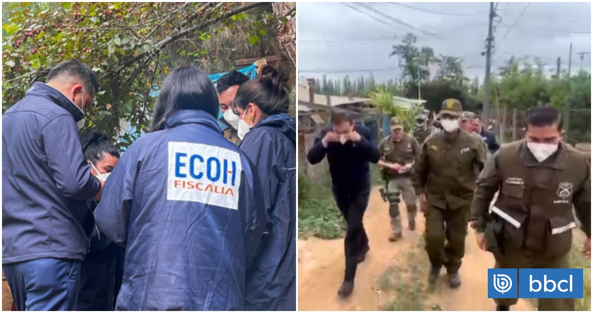 Carabineros confirma "señales de tortura" en tercer hallazgo de cadáver en San Vicente de Tagua Tagua