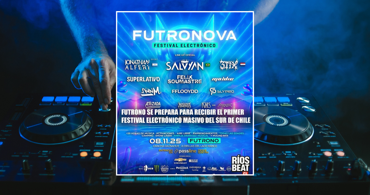 Los Ríos: suspenden festival electrónico Futronova a solo cuatro días del evento