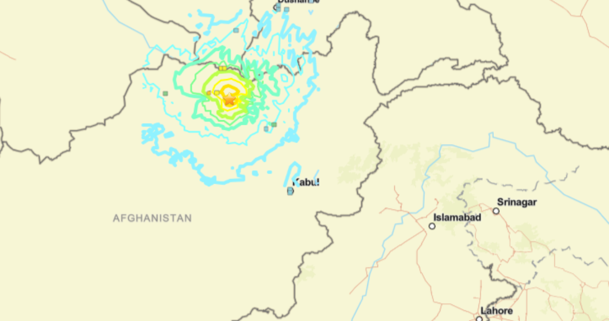 Terremoto 6,3 sacude el norte de Afganistán