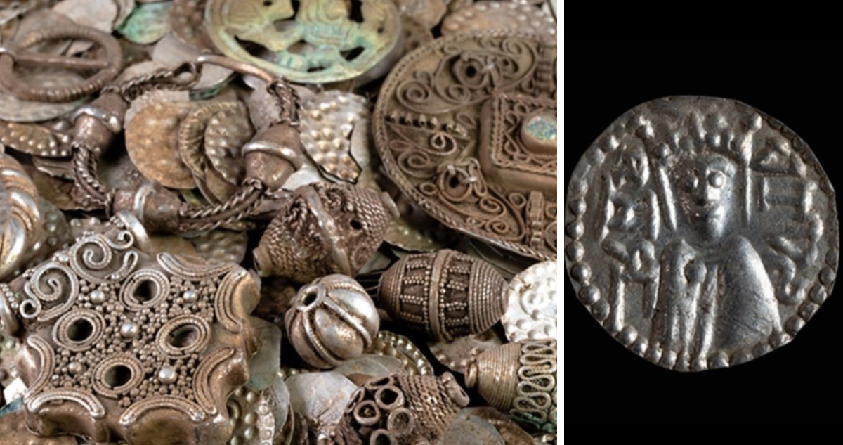 Hombre buscaba gusanos para pescar y descubrió un tesoro medieval con 20.000 monedas de plata