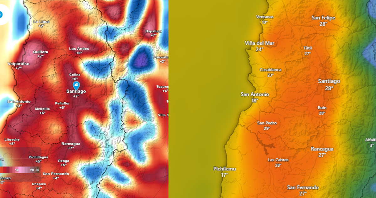 ¿Cómo estará el tiempo durante las Elecciones 2025? Prevén hasta 31 °C en Santiago y viento en el sur