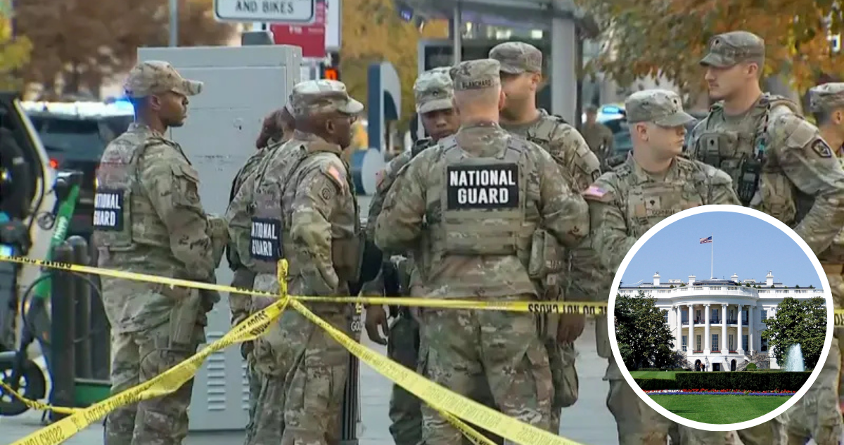 Miembros de la Guardia Nacional baleados en Washington DC