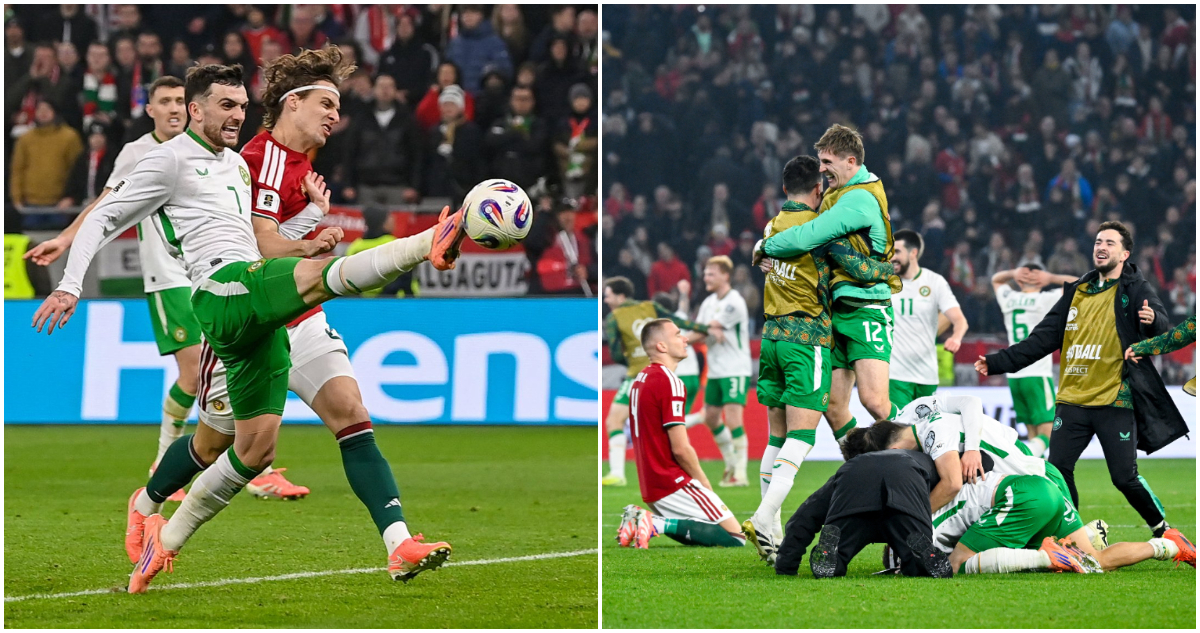 Troy Parrott marca agónico gol en el Irlanda Hungría