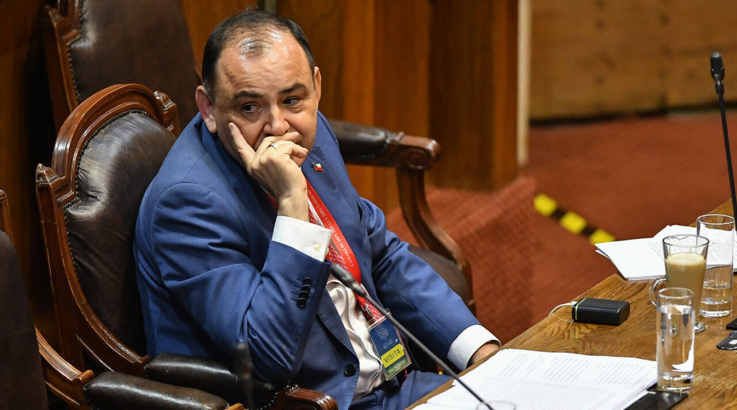 Ulloa en la previa a la votación por AC en su contra: “No formo parte de ninguna red de corrupción”