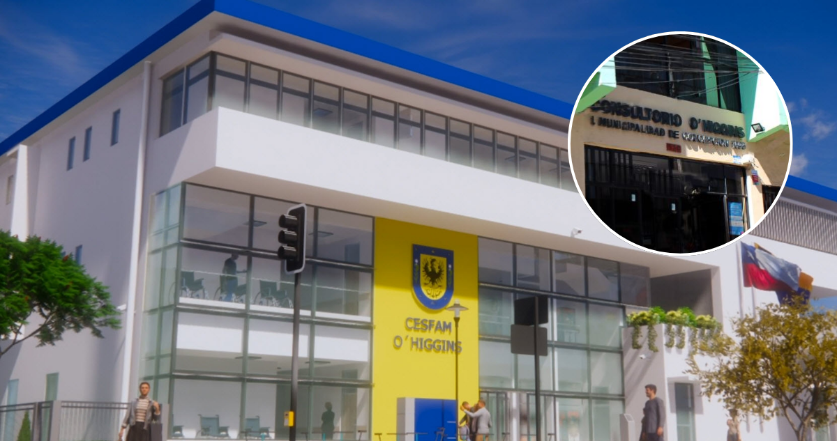 Proyectan apertura del nuevo Cesfam O’Higgins de Concepción para finales de 2026