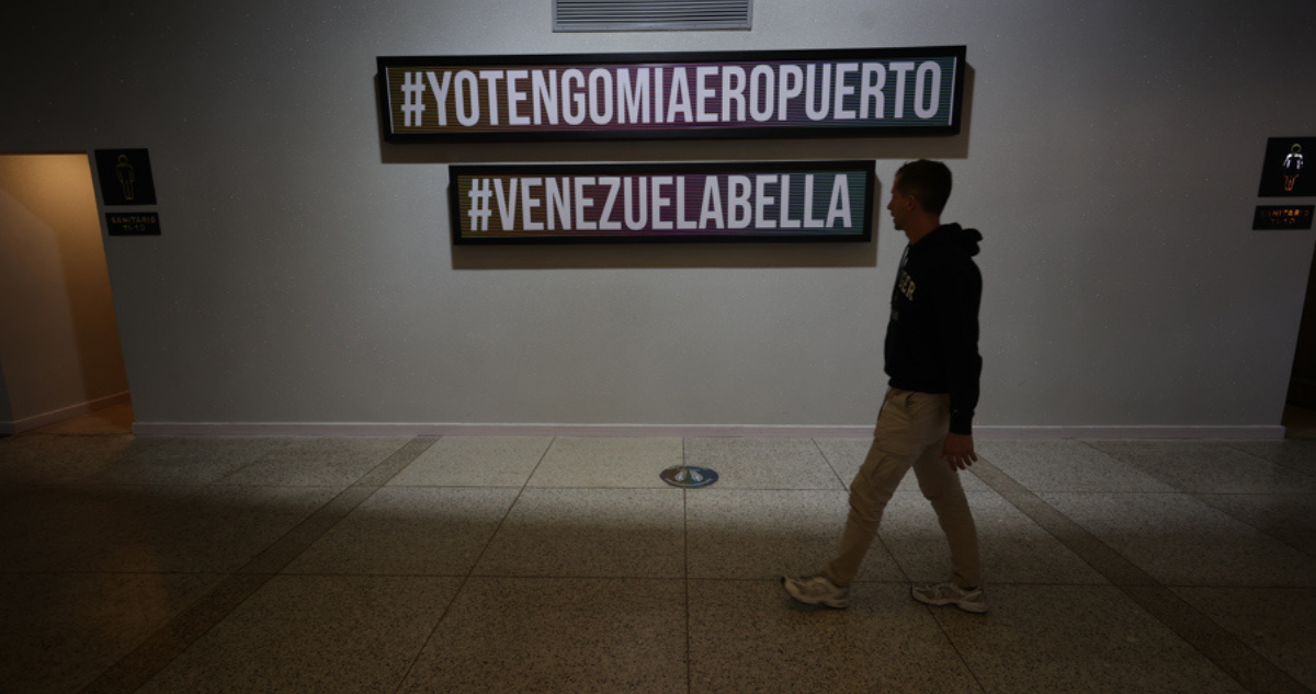 Aeropuerto en funcionamiento en Venezuela.