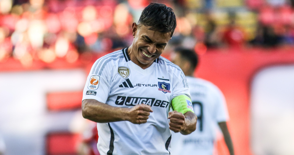 Vicente Pizarro en el Colo Colo vs Ñublense
