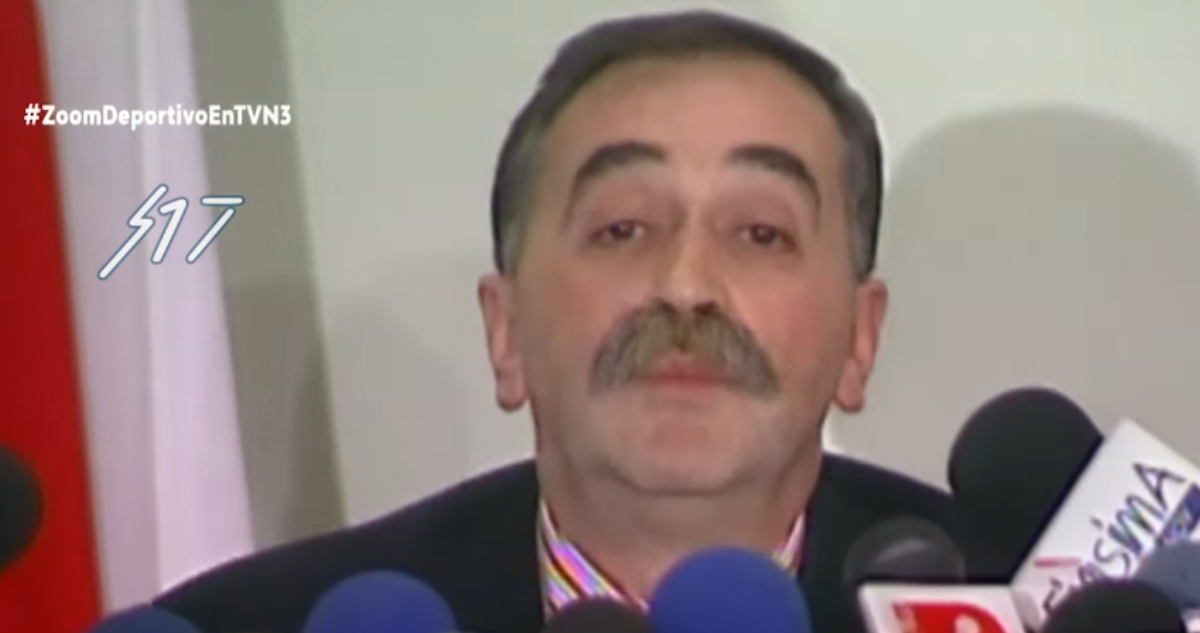 Xabier Azkargorta en el momento de su icónica frase