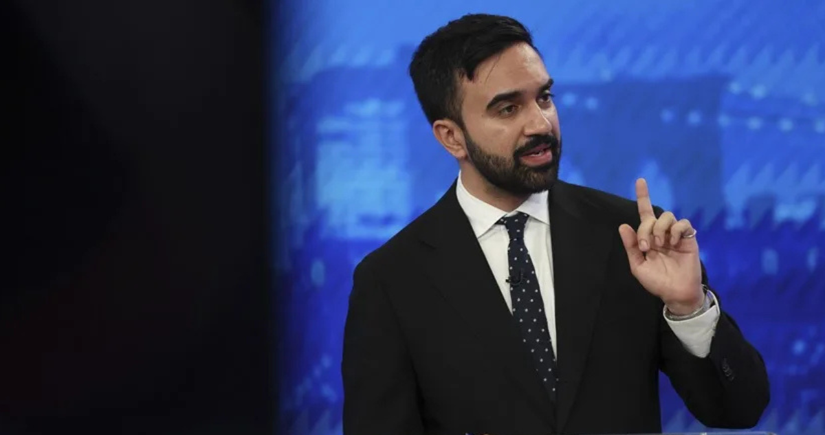 El candidato Zohran Mamdani 