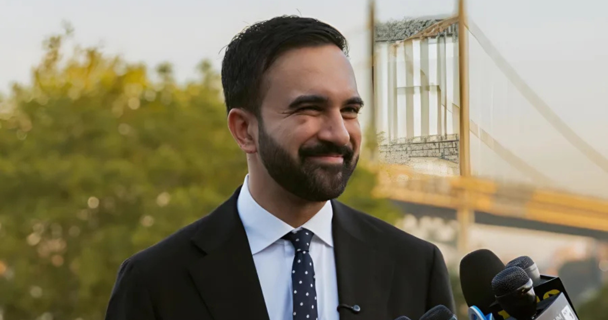 El candidato Zohran Mamdani 