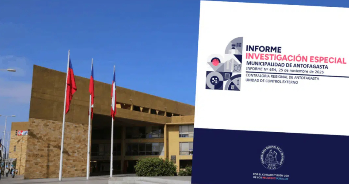 Contraloría detecta que una abogada del municipio litigó en horario laboral en Antofagasta