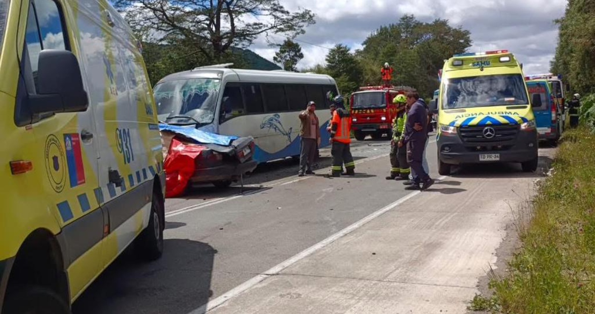 Muertos en colisión en Quellón