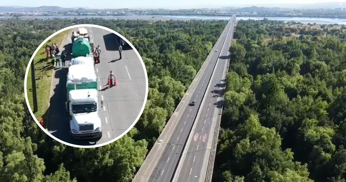 “Acorta la vida útil”: alertan graves consecuencias por paso de camiones en Puente Juan Pablo II