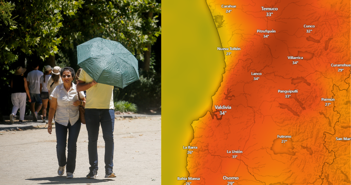 Ni el sur se salvó: emiten aviso por altas temperaturas para 4 regiones desde el 1 de enero