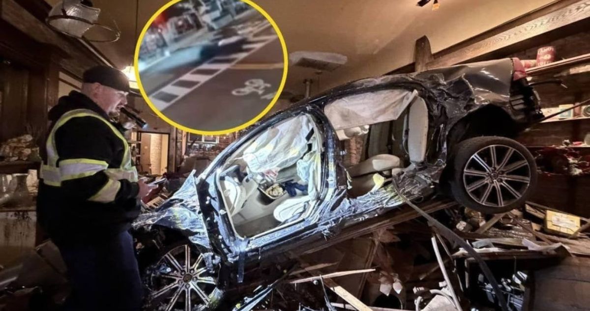 Video: Anciano de 90 años se estrelló a casi 130 km/h contra un café en EE.UU