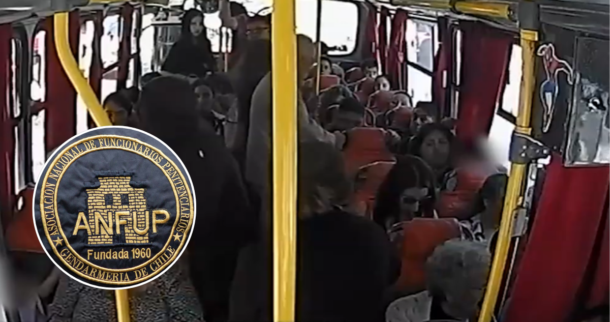 ANFUP niega participación de gendarme en presunto robo en Valparaíso y entrega video del momento