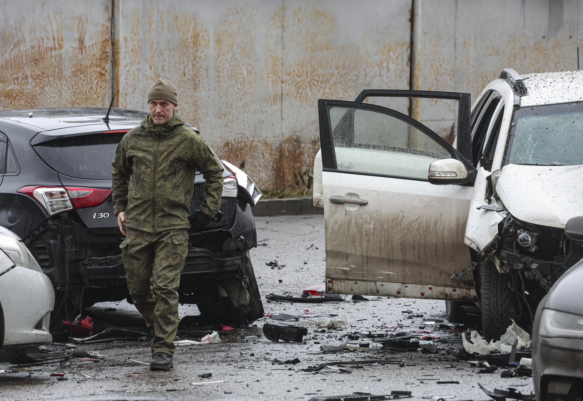 Lugar en el que fue asesinado el general ruso Fanil Sarvárov