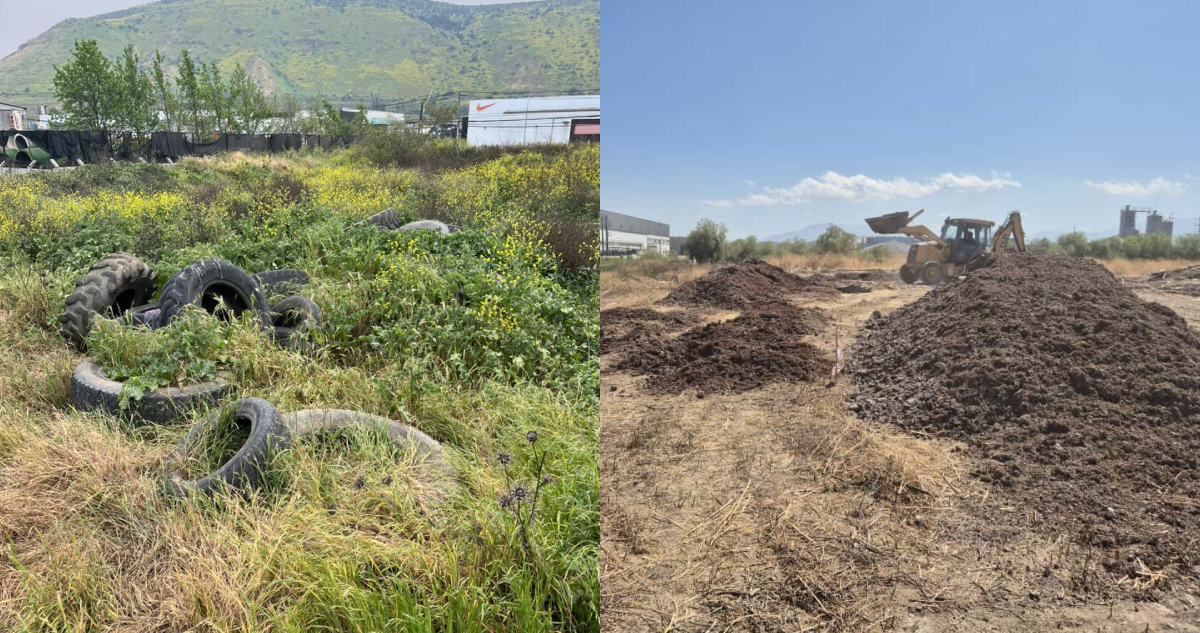 Avanza proyecto para recuperar microbasural en Quilicura y crear bosque nativo urbano