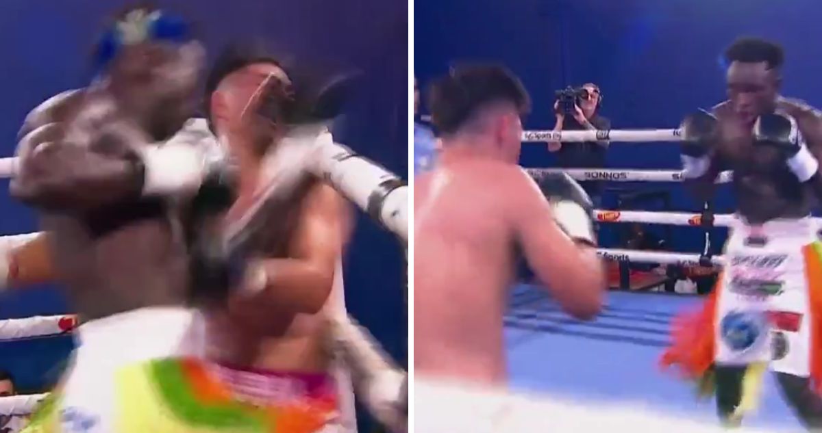 Bamba Niang noqueó a rival, le fracturó la mandíbula y ahora tuvo noble gesto con él.