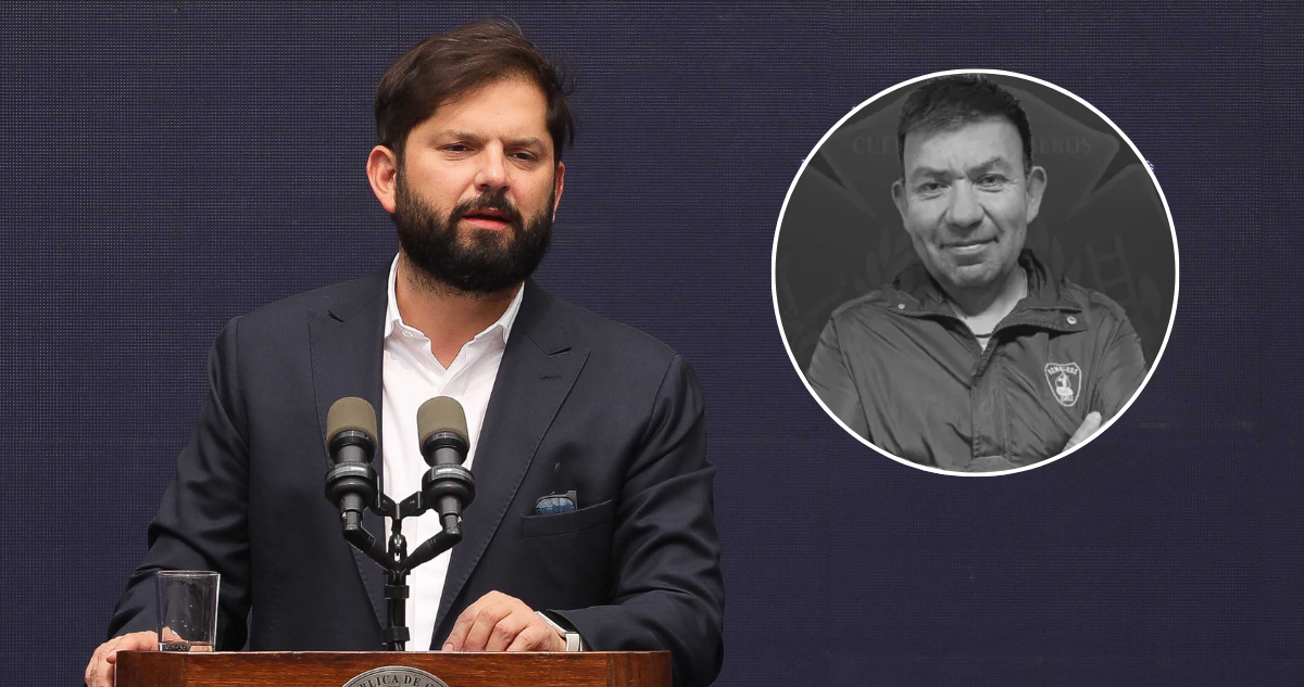 Presidente Boric llama a la responsabilidad tras muerte de bombero:”El 99% de los incendios son por causa humana”