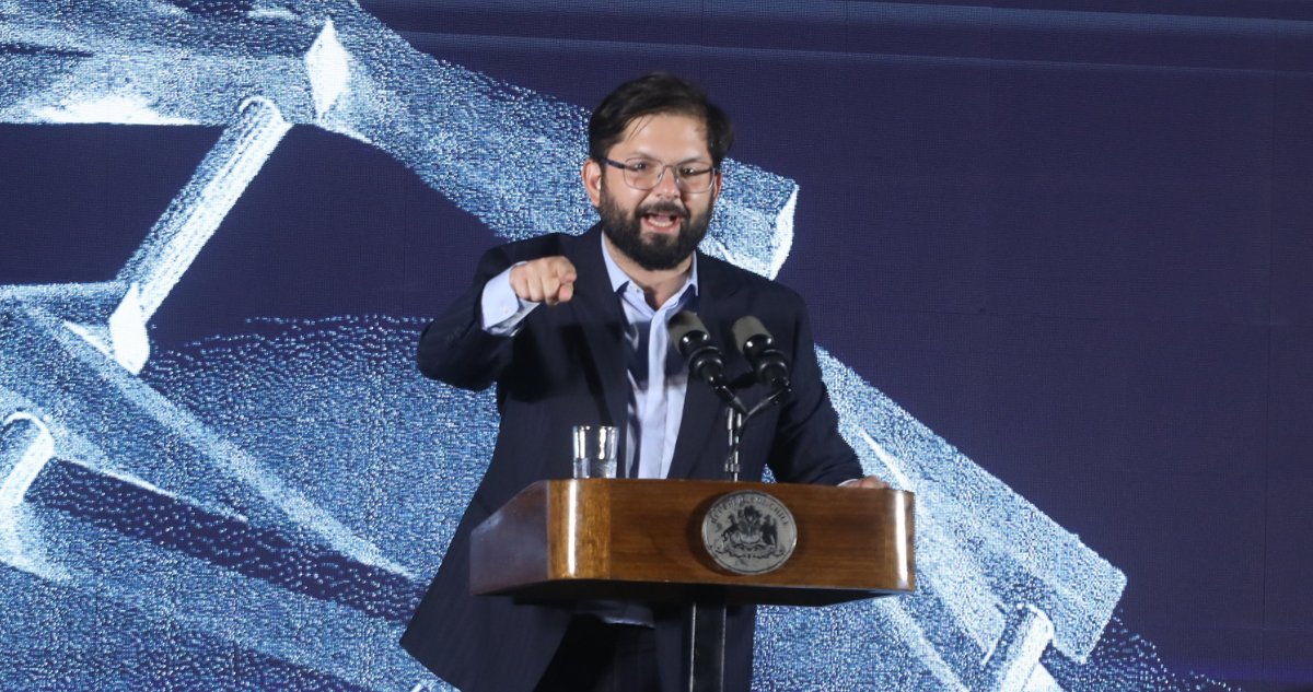 Gabriel Boric en encuentro Encuentro Anual de la Industria 2025