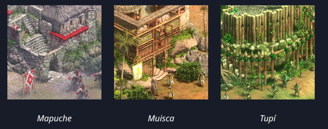 Mapuches en Age of empire