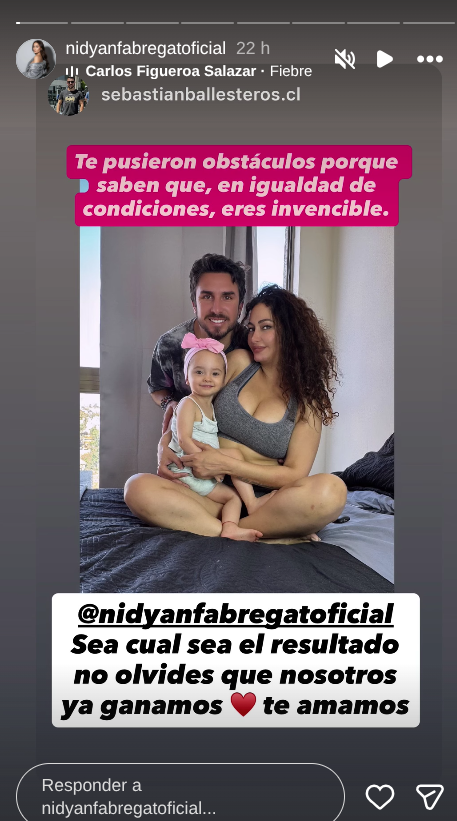 Pareja de Nidyan Fabregat