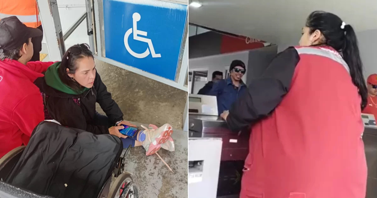 Fiscalía confirma diligencias por agresión de guardia contra mujer en silla de ruedas en Coronel