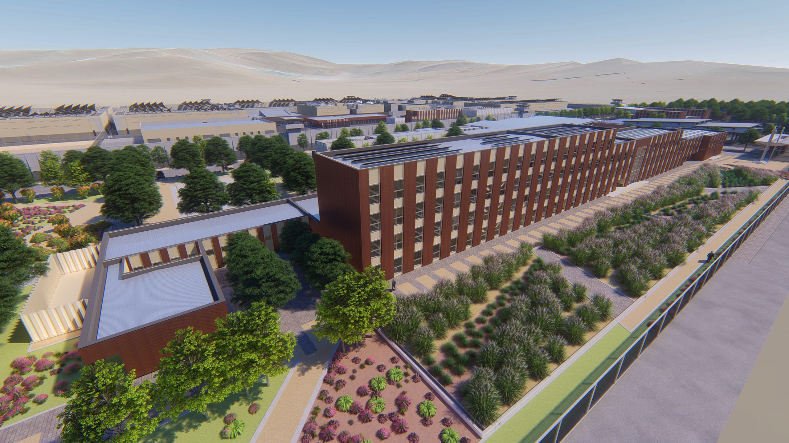 Así será la futura cárcel de Copiapó en pleno desierto de Atacama: albergará a 2.160 reclusos