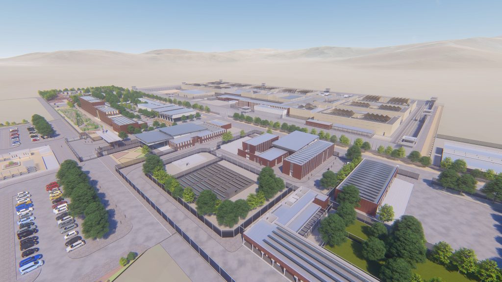 Así será la futura cárcel de Copiapó en pleno desierto de Atacama: albergará a 2.160 reclusos