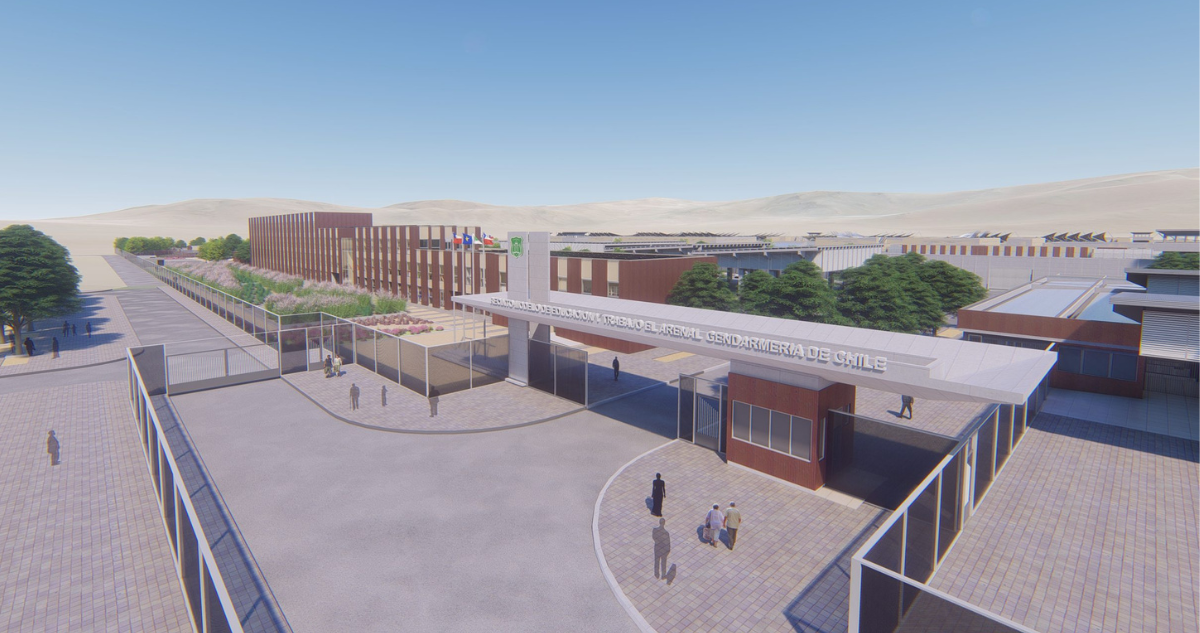 Así será la futura cárcel de Copiapó en pleno desierto de Atacama: albergará a 2.160 reclusos