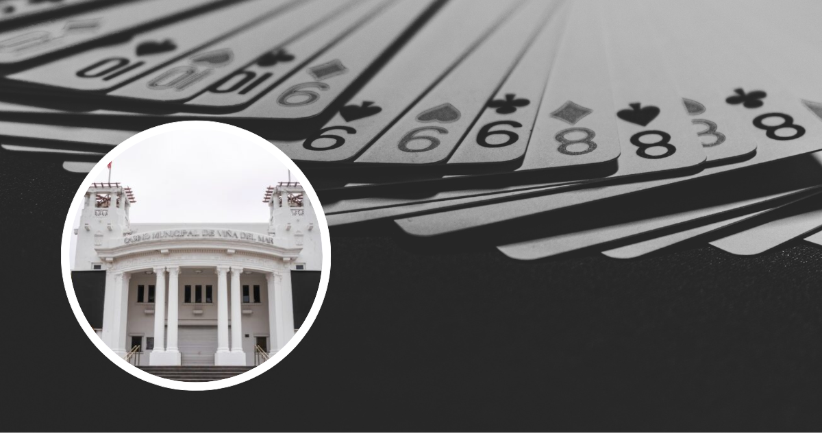 Casino de Viña del Mar y foto de contexto de cartas