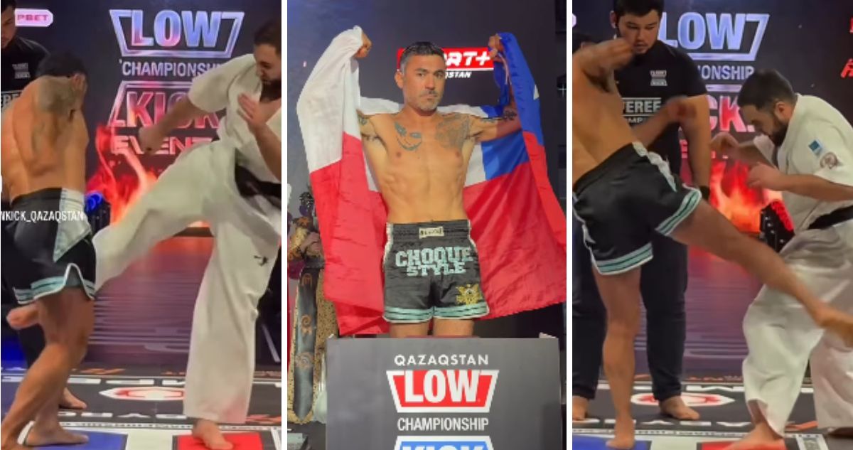 Chileno Williams Silva obtuvo segundo lugar en el Mundial de Patadas.