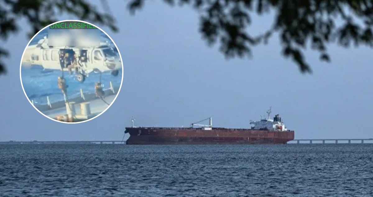 Reportan que Estados Unidos interceptó otro buque petrolero cerca de las costas de Venezuela