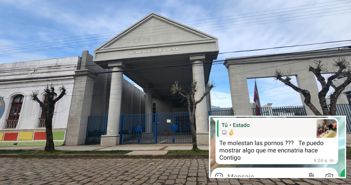 “¿Te molestan las pornos?” Condenan a empresario de Traiguén por enviar mensaje sexual a extrabajadora