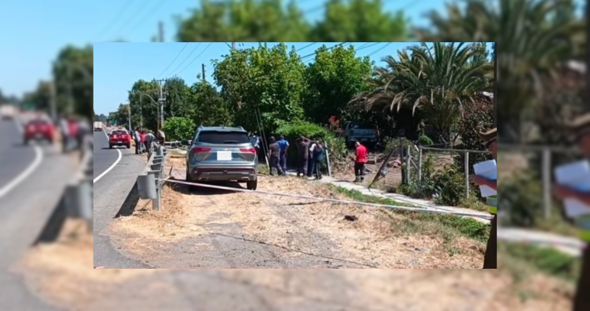 Ciclista muere tras ser atropellado por camioneta municipal de Yerbas Buenas