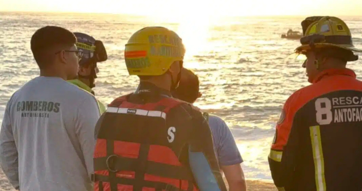 Hallan sin vida a joven que desapareció en playa de Antofagasta tras amplio operativo marítimo