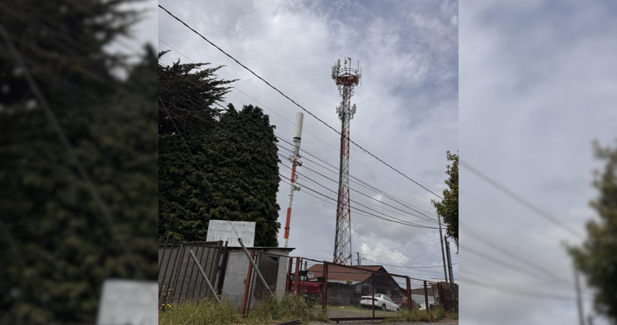 Hombre muere tras caer de antena de telecomunicaciones en Puerto Montt