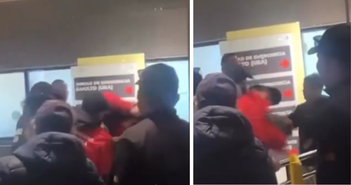 Brutal golpiza de guardias del Hospital Gustavo Fricke a hombre en Valparaíso